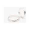 Alianzas oro blanco AL006, diseño elegante y atemporal.