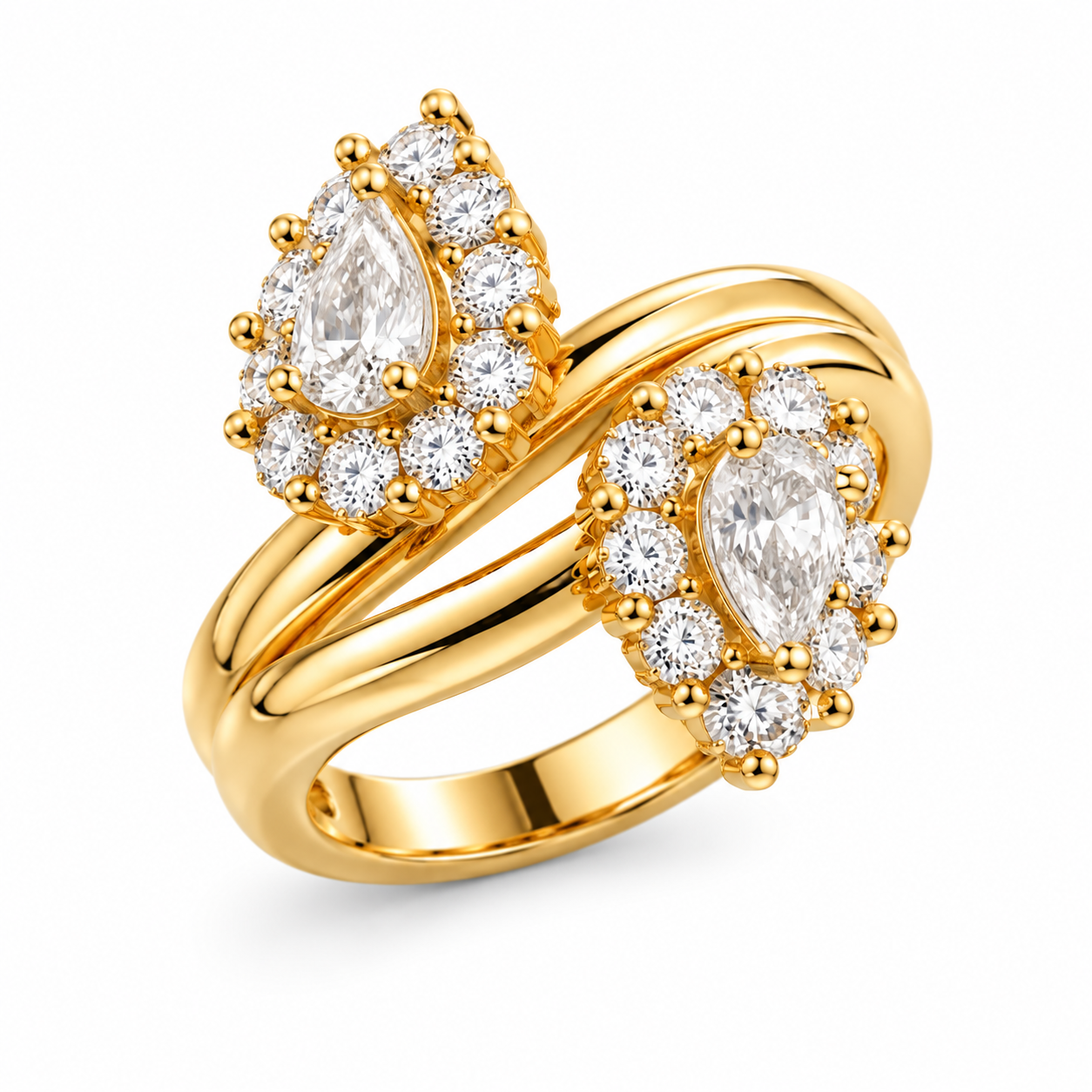 Sortija de Diamantes 1 ct en Oro Amarillo 18K Sortija de Diamantes 1 ct en Oro Amarillo 18K - Imagen 2