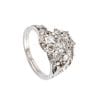 ANILLO DE PLATINO Y DIAMANTES - Imagen 3