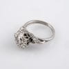 ANILLO DE PLATINO Y DIAMANTES - Imagen 4