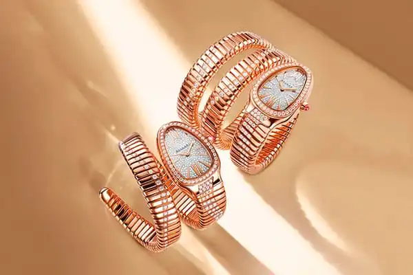 Bvlgari de segunda mano Madrid: reloj Bvlgari en oro rosa con diseño icónico