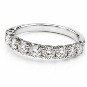 SORTIJA ORO BLANCO CON 13 DIAMANTES