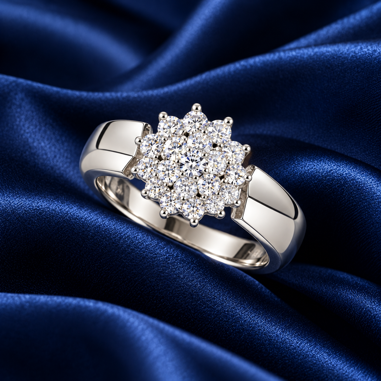 Sortija de Platino con Diamantes 0,37 ct Sortija de Platino con Diamantes 0,37 ct - Imagen 3