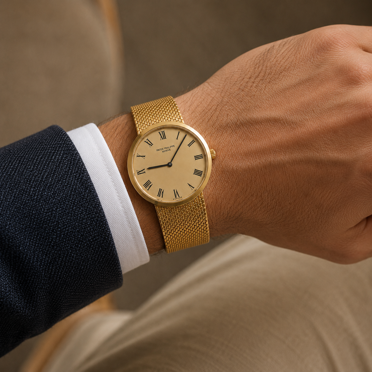 Patek Philippe Calatrava 3591/2 Oro Amarillo 18K Automático Vintage Patek Philippe Calatrava 3591/2 Oro Amarillo 18K Automático Vintage - Imagen 2