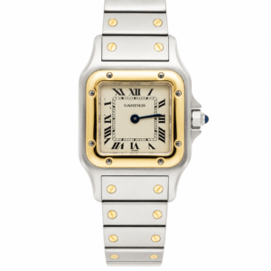 Cartier Santos Galbée Bicolor 24 mm Ref. 1057930