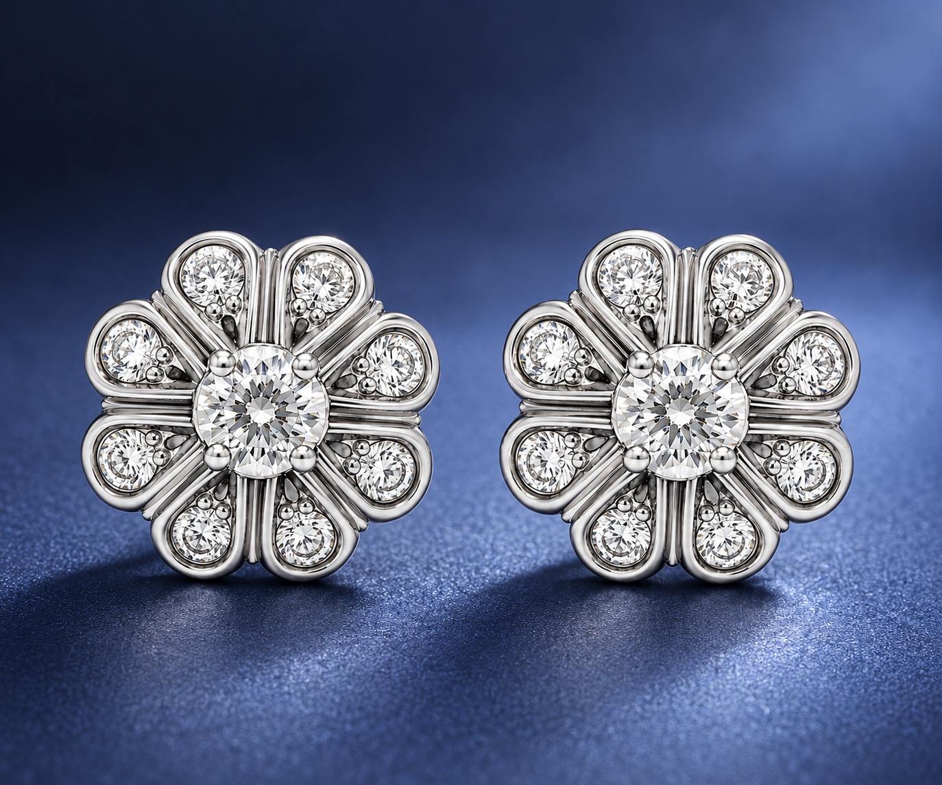 Pendientes Oro Blanco 18K con 1,15 ct de Diamantes Naturales H/I VS Pendientes Oro Blanco 18K con 1,15 ct de Diamantes Naturales H/I VS - Imagen 4